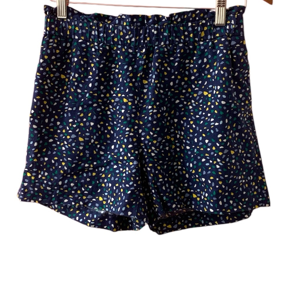 Banana Republic Navy and Multicolor Patterned Shorts XS
